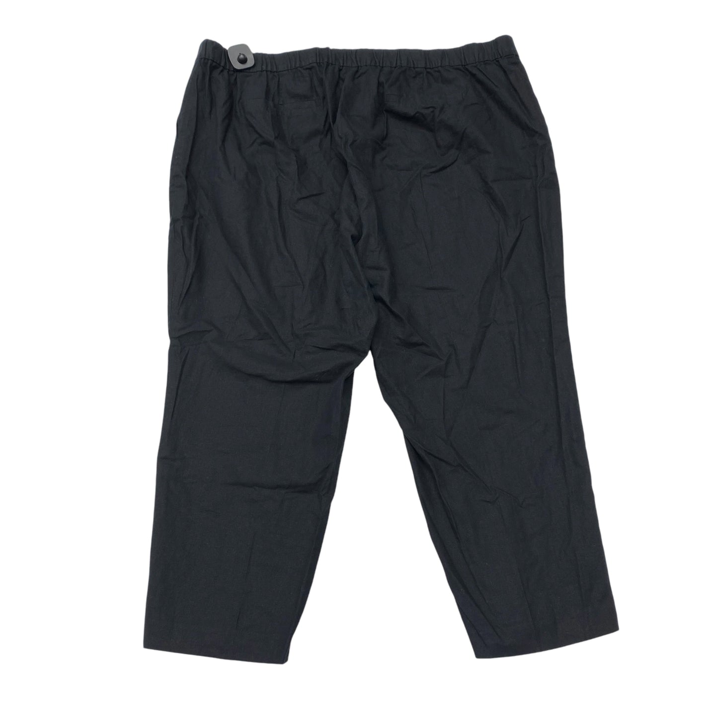 Pants Linen By J. Crew In Black, Size: 3x