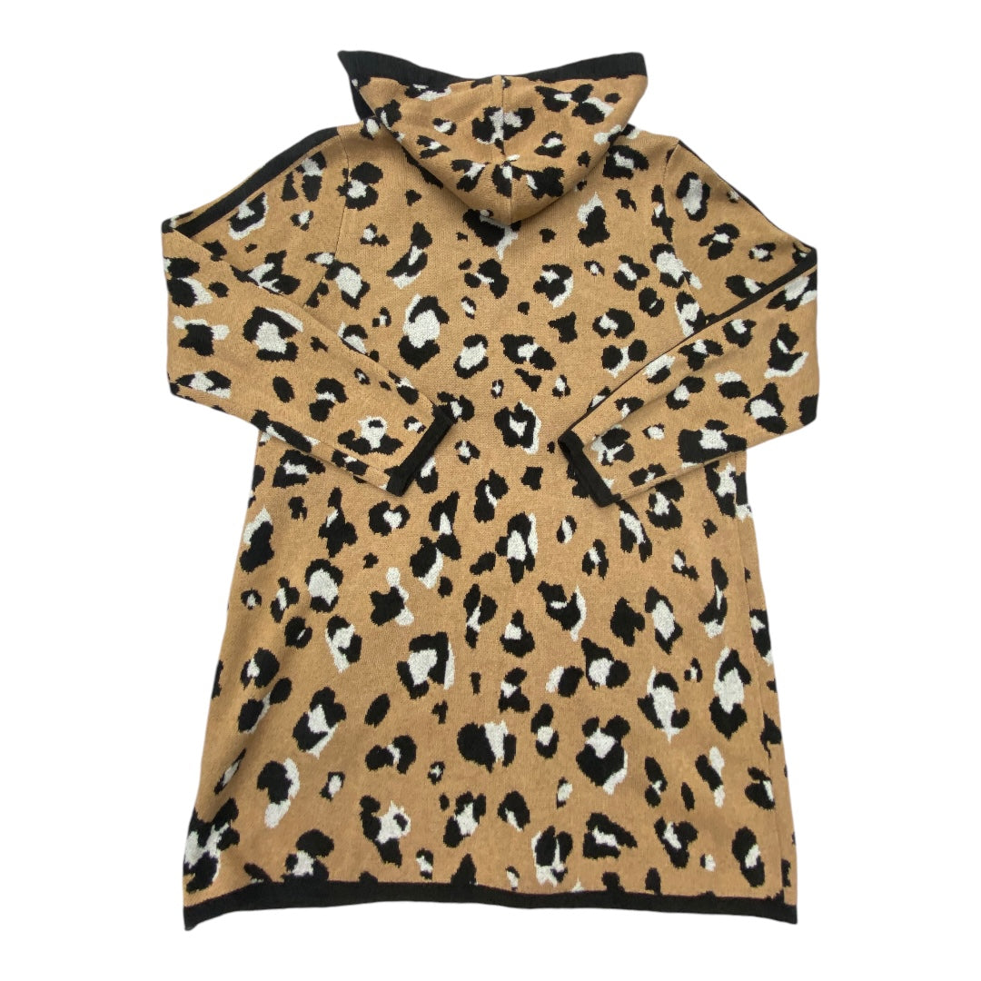 Sweater By Chicos In Animal Print, Size: L