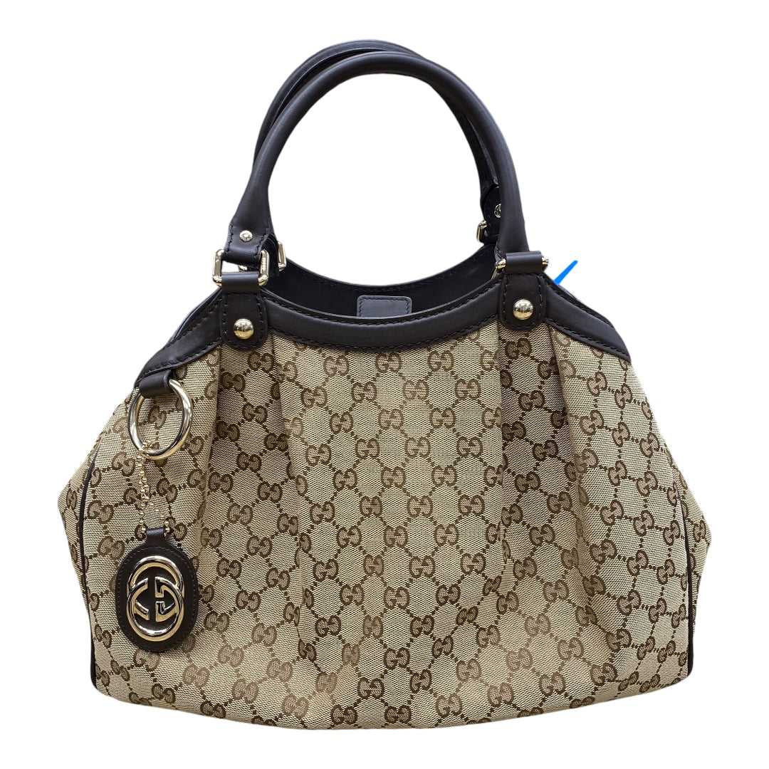 Handbag Luxury Designer By Gucci, Size: Large