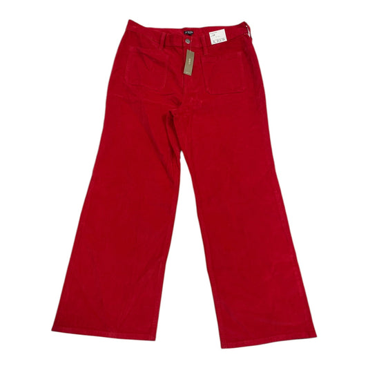 Pants Corduroy By J. Crew In Red, Size: 8