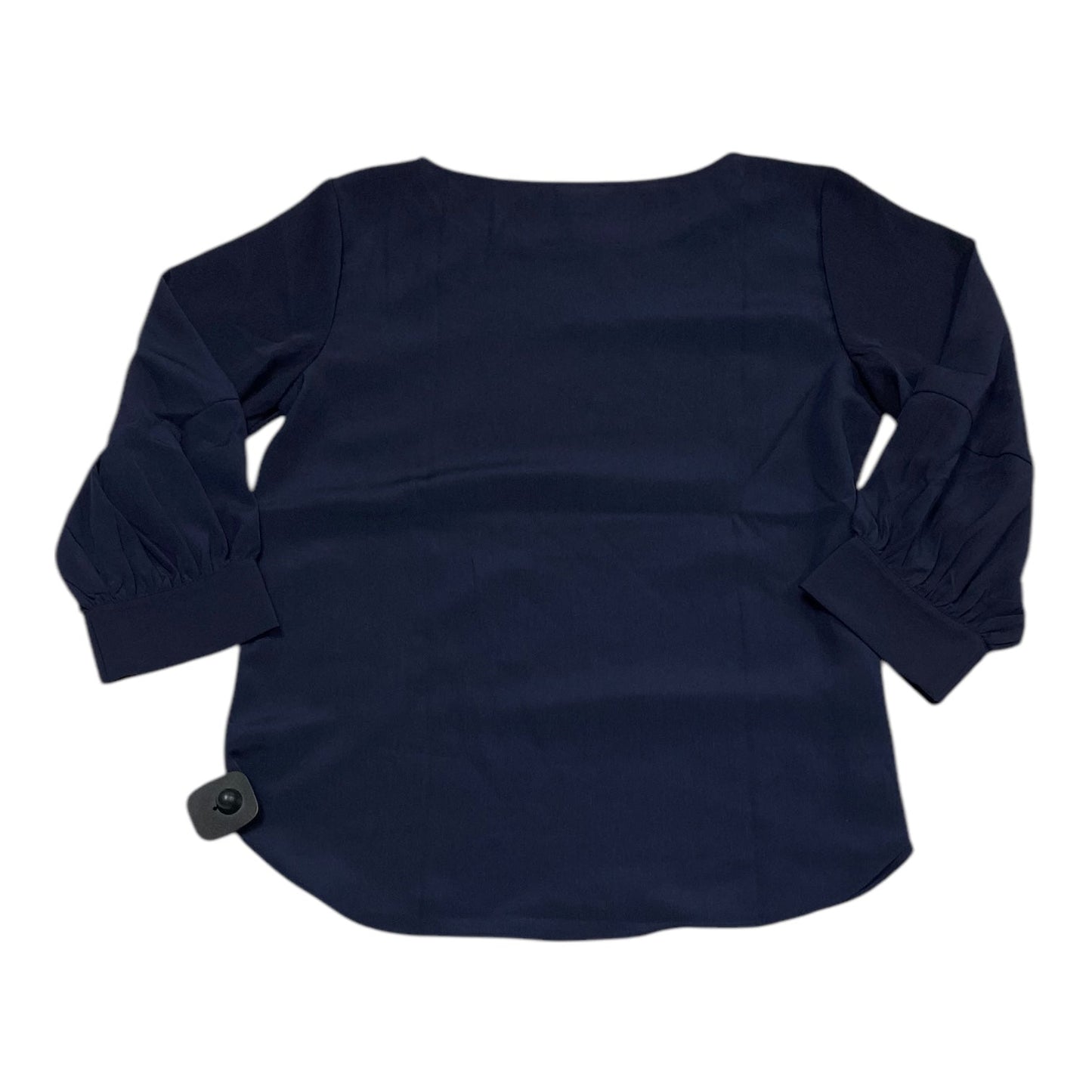 Top Long Sleeve By Ann Taylor In Navy, Size: Xs