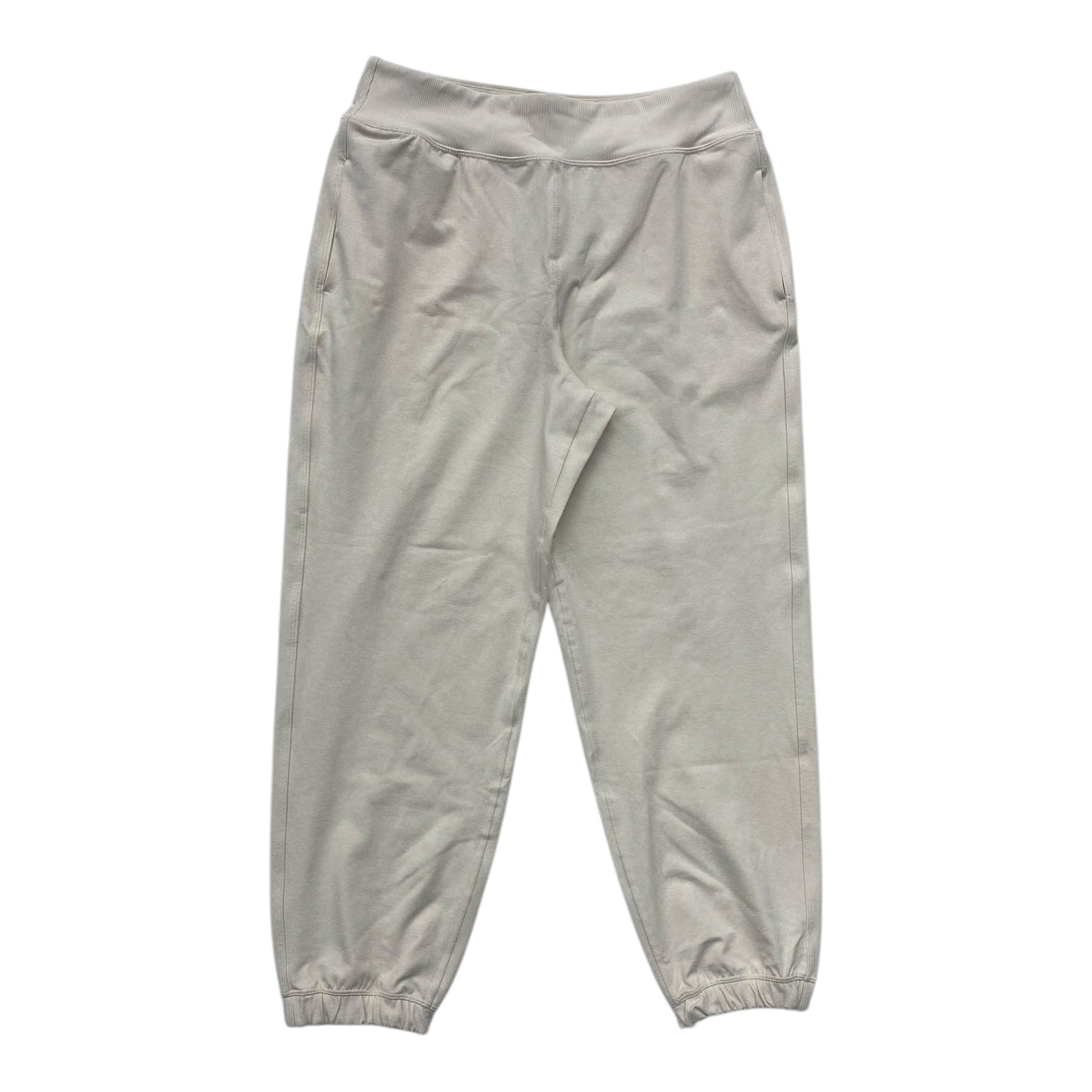 Athletic Pants By Athleta In Cream, Size: M