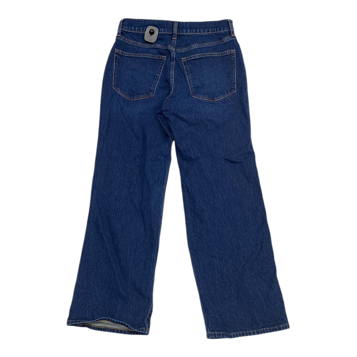 Jeans Wide Leg By J. Crew In Blue Denim, Size: 2p