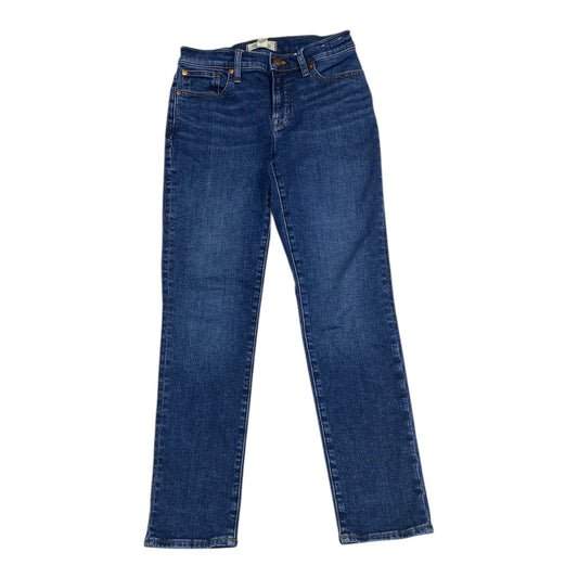 Jeans Skinny By Madewell In Blue Denim, Size: 0