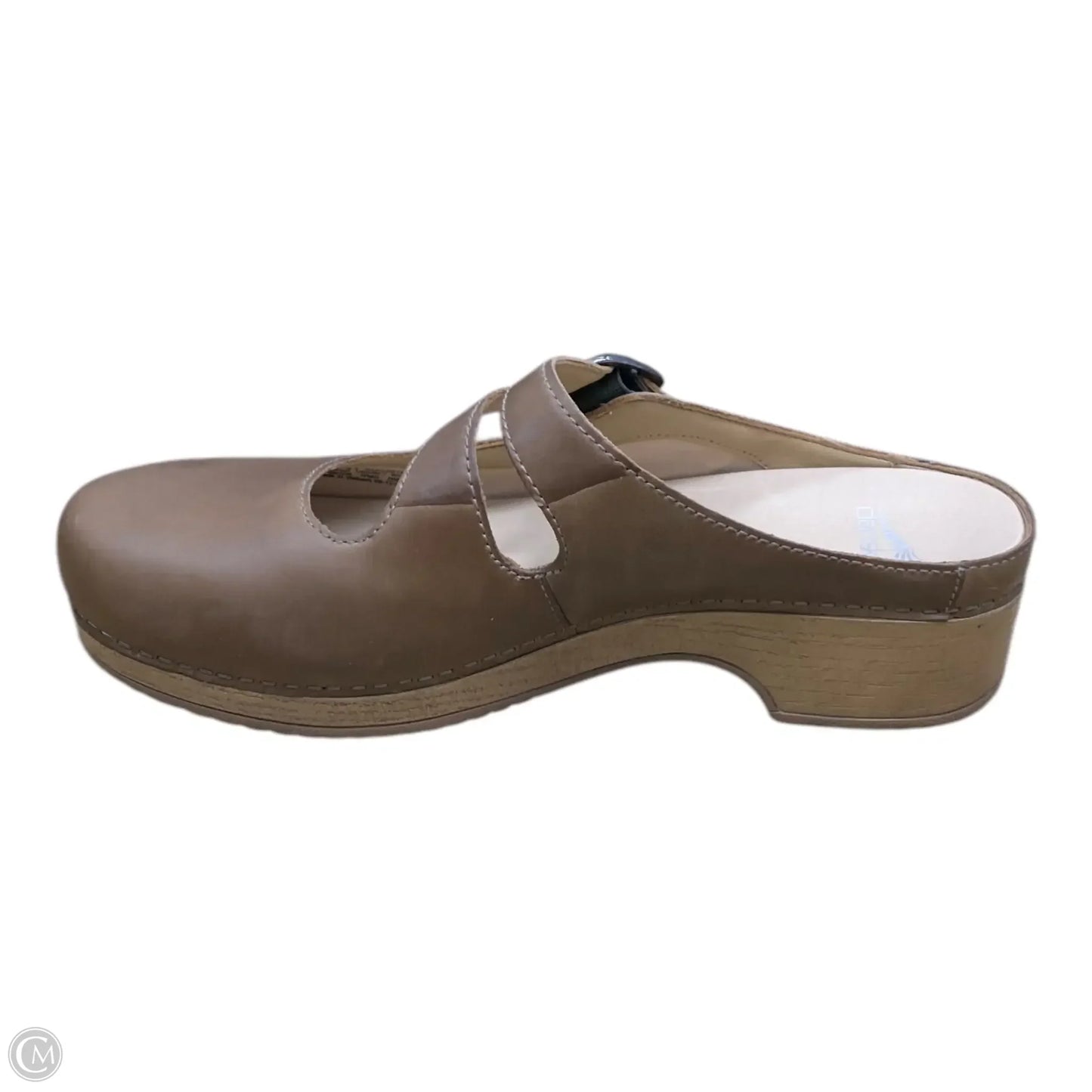 Shoes Heels Block By Dansko In Brown & Tan, Size: 9.5