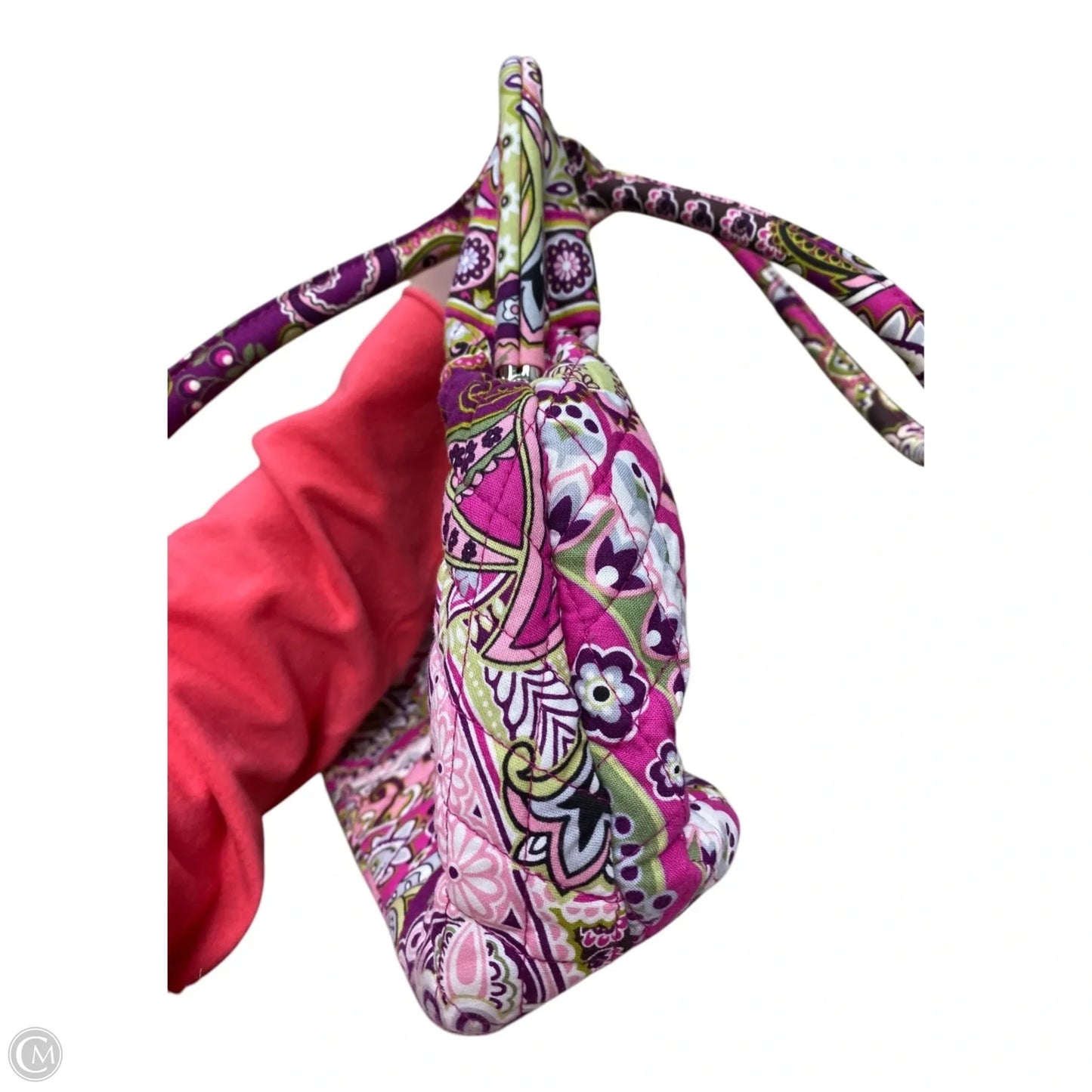 Handbag By Vera Bradley, Size: Large