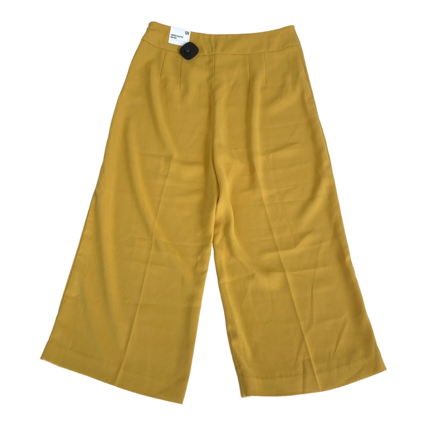 Yellow Pants Wide Leg Express, Size 12