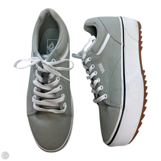 Shoes Sneakers By Vans In Grey, Size: 10