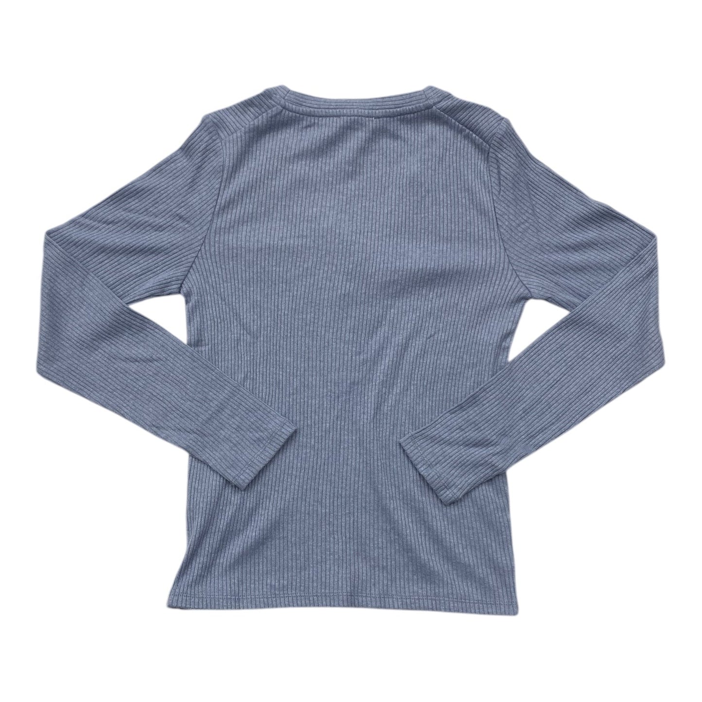 Top Long Sleeve By Madewell In Blue, Size: M