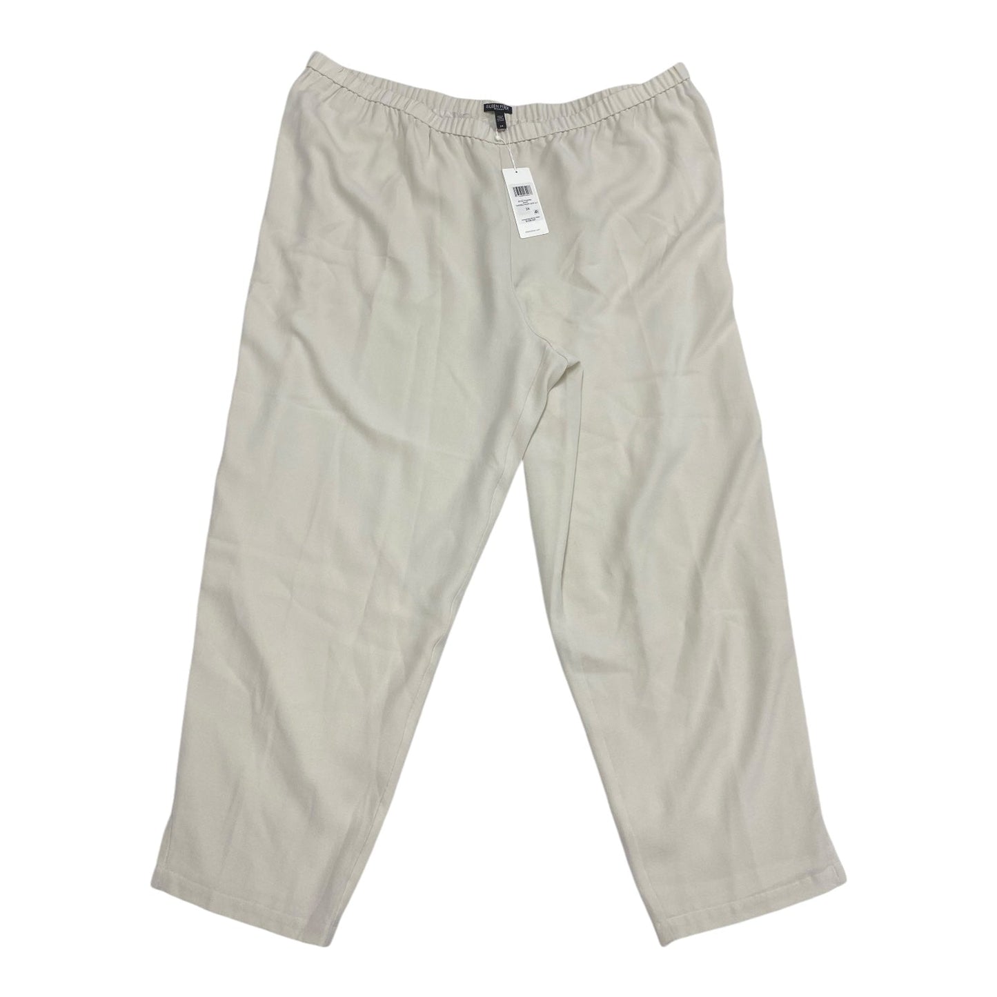 Pants Designer By Eileen Fisher In Beige, Size: 3x