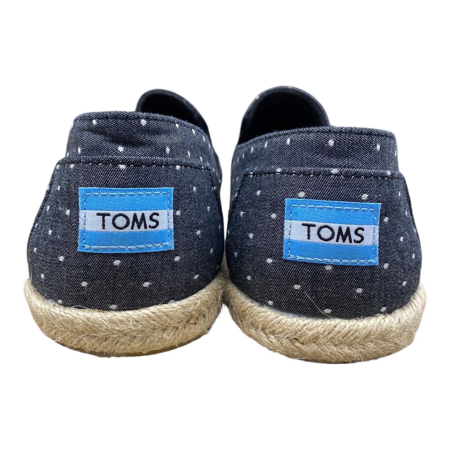 Shoes Flats By Toms In Blue, Size: 9.5