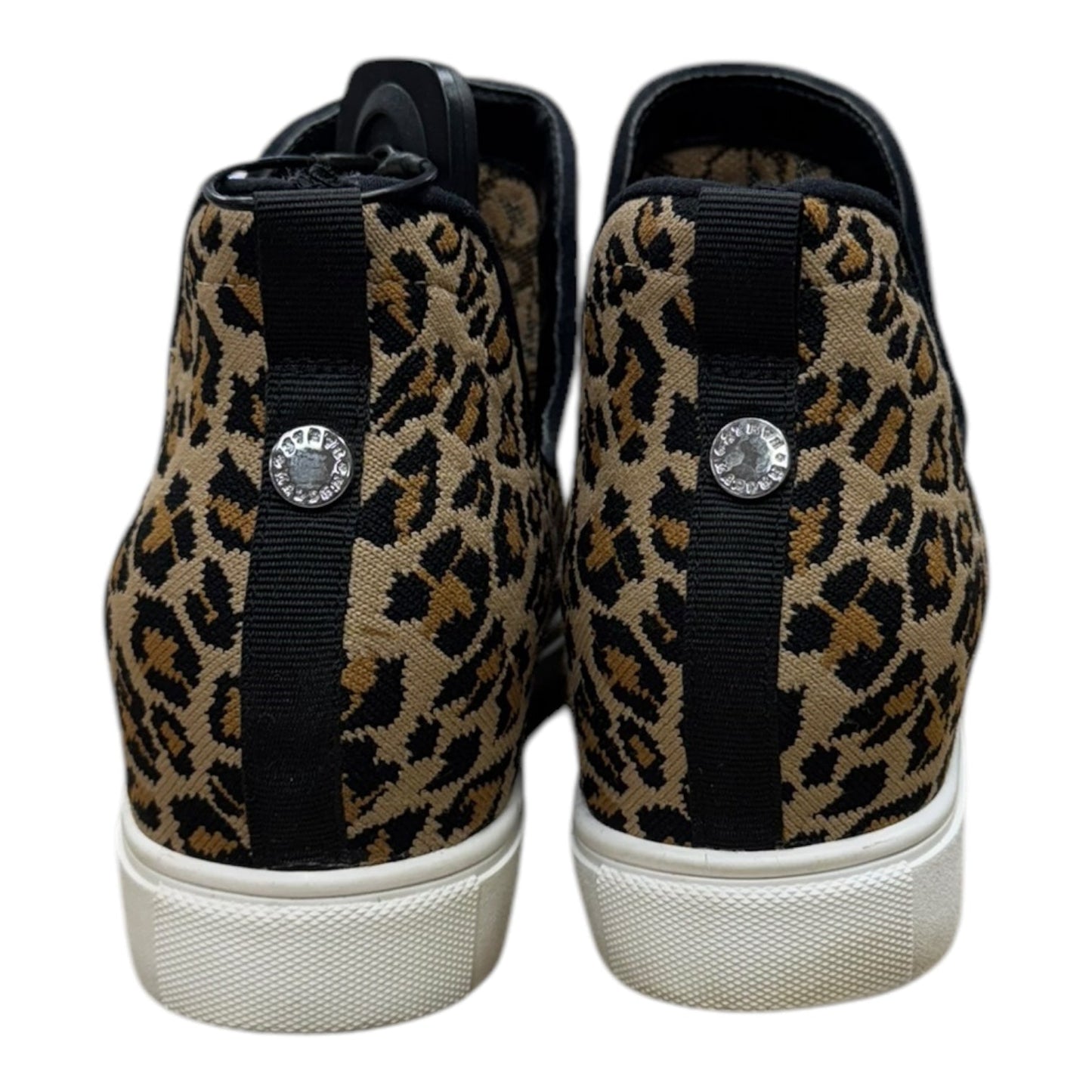 Boots Ankle Flats By Steve Madden In Animal Print, Size: 8