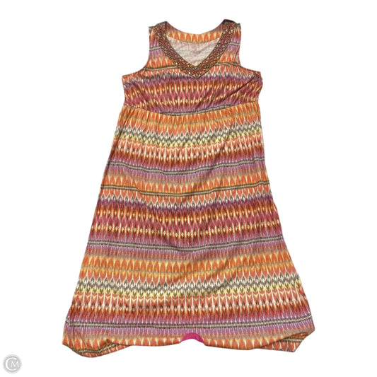 Dress Casual Maxi By Sonoma In Multi-colored, Size: 2x
