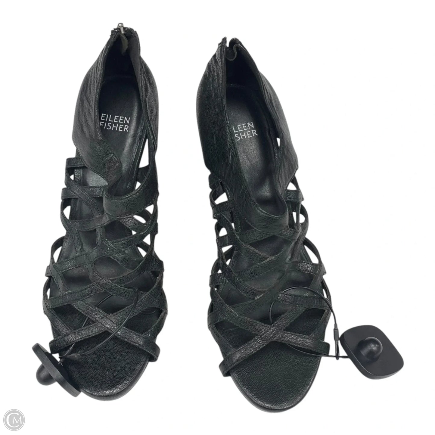 Shoes Designer By Eileen Fisher In Black, Size: 9.5