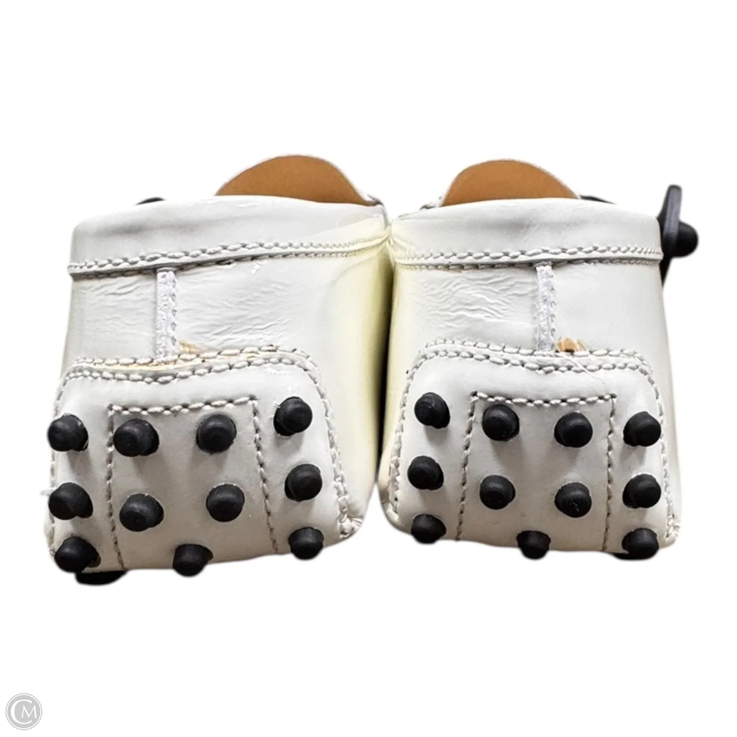 Shoes Luxury Designer By Tods In White, Size: 6.5