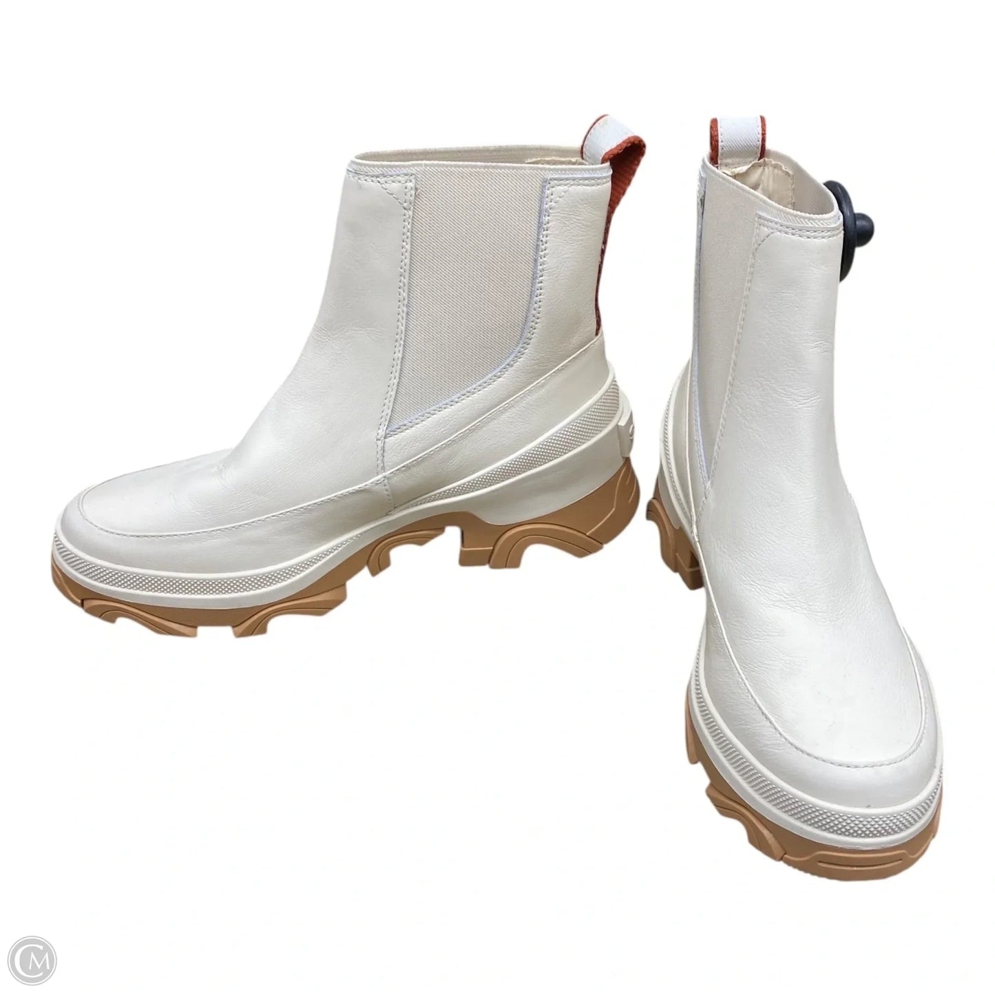 Boots Designer By Sorel In Beige, Size: 9