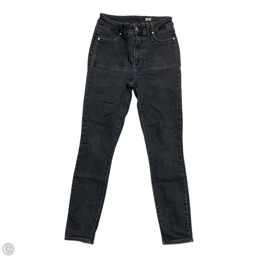 Jeans Skinny By Paige In Grey Denim, Size: 6