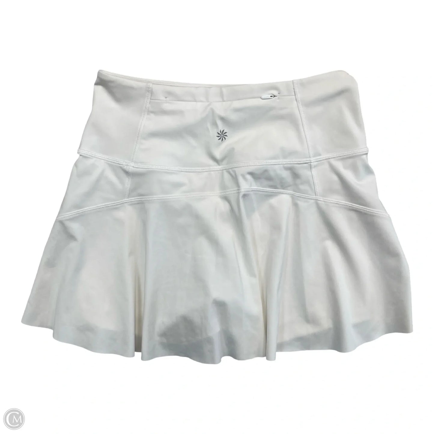 Athletic Skort By Athleta In White, Size: Xs