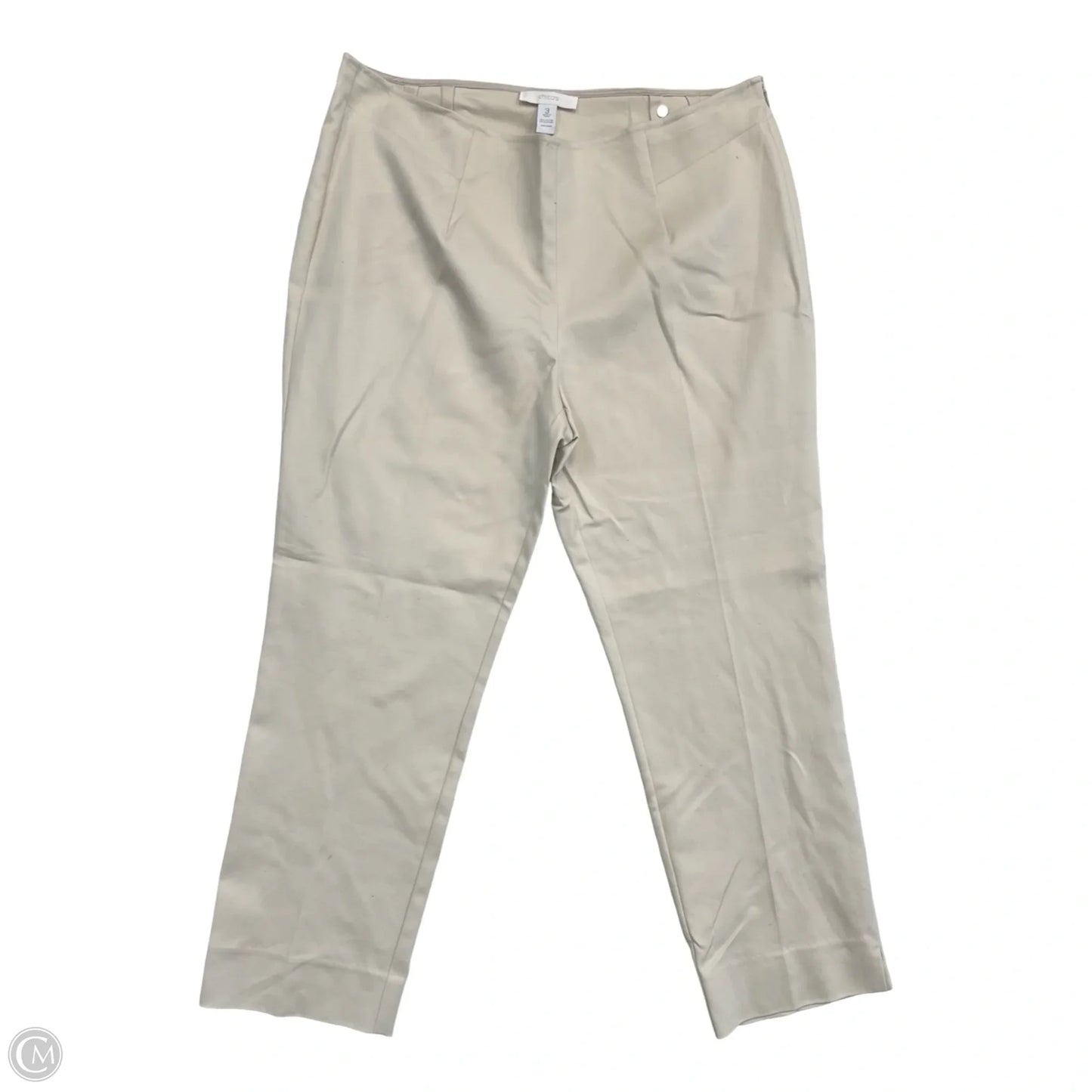 Pants Chinos & Khakis By Chicos In Beige, Size: Xl