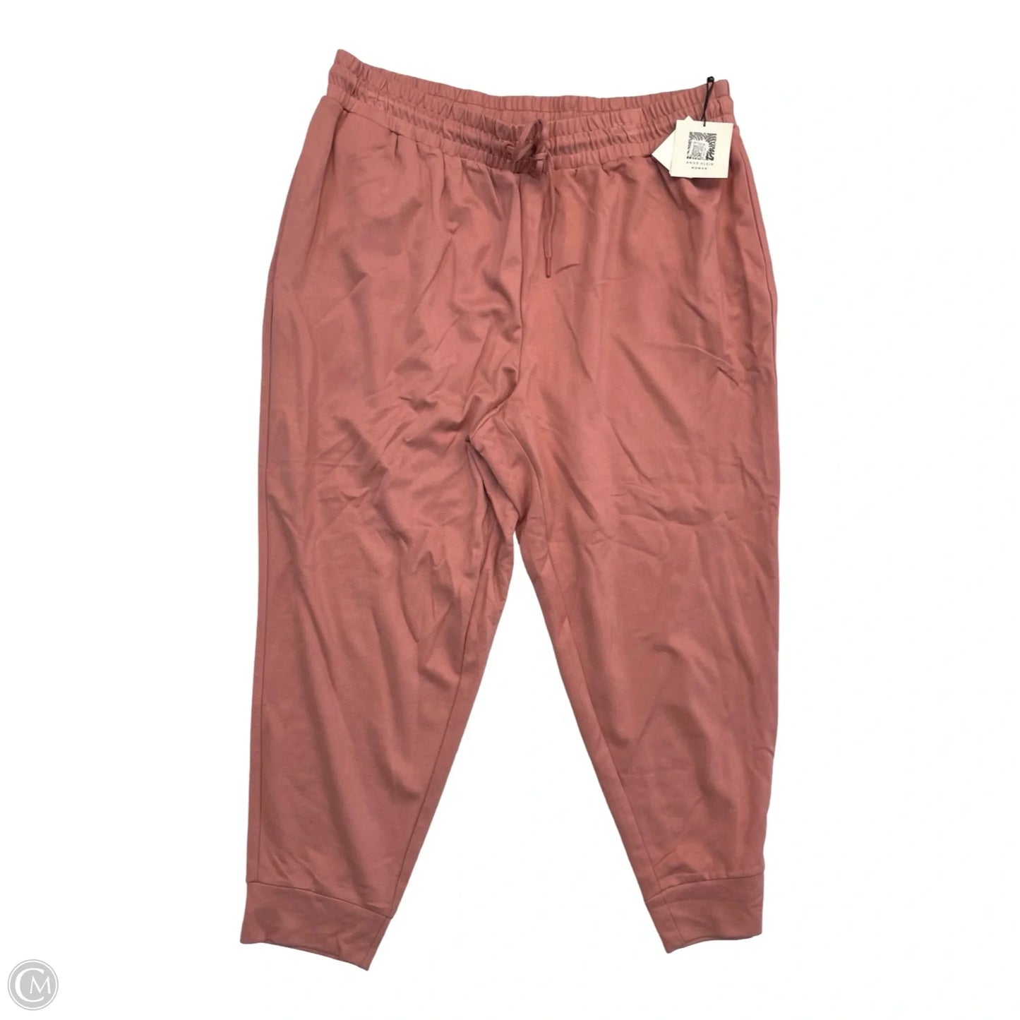 Athletic Pants By Anne Klein In Pink, Size: 2x
