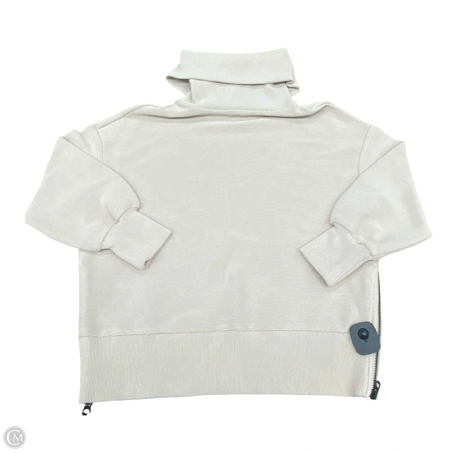 Athletic Sweatshirt Collar By Varley In Tan, Size: Xs