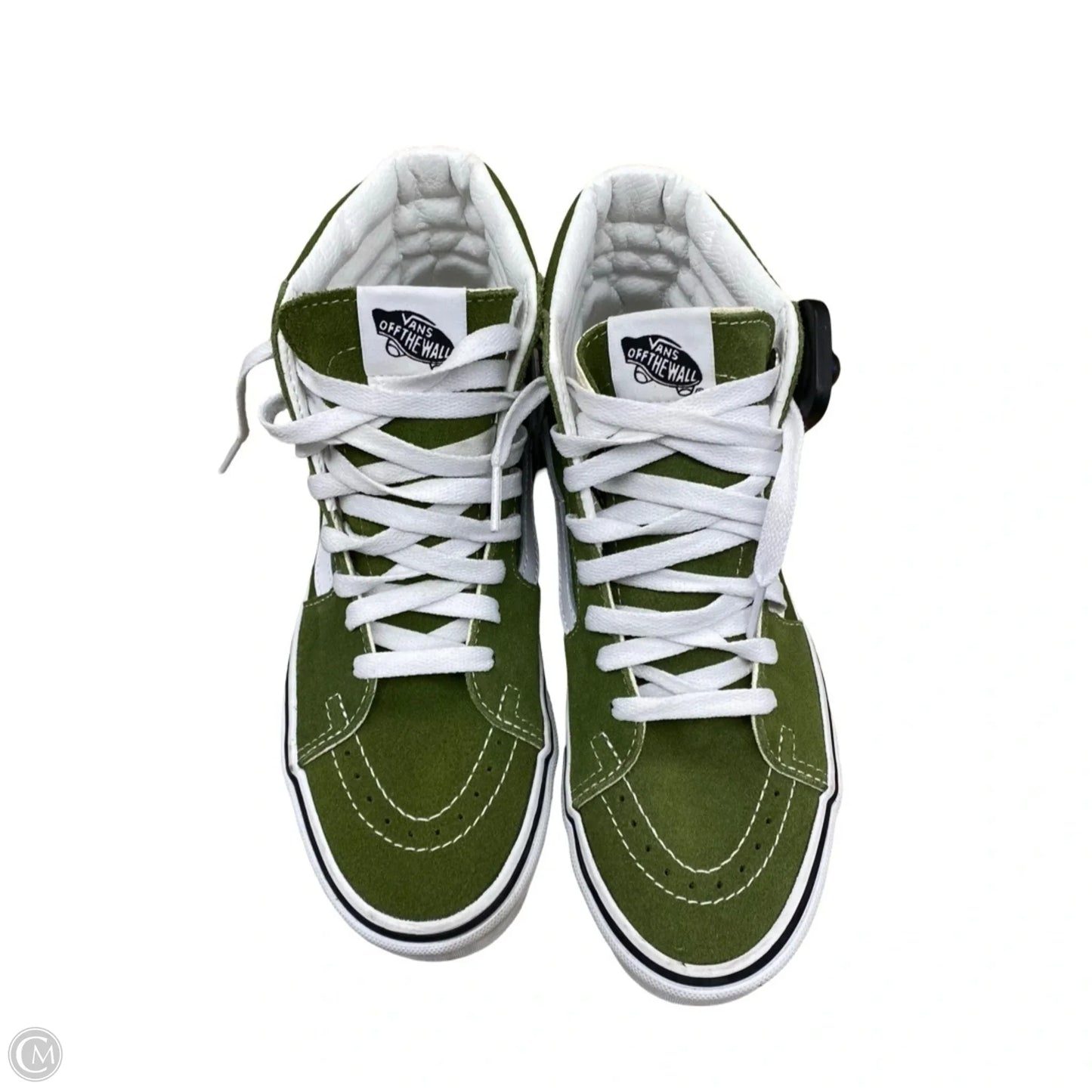 Shoes Sneakers By Vans In Green, Size: 8