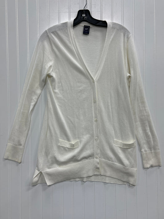 Cardigan By Gap In Cream, Size:M