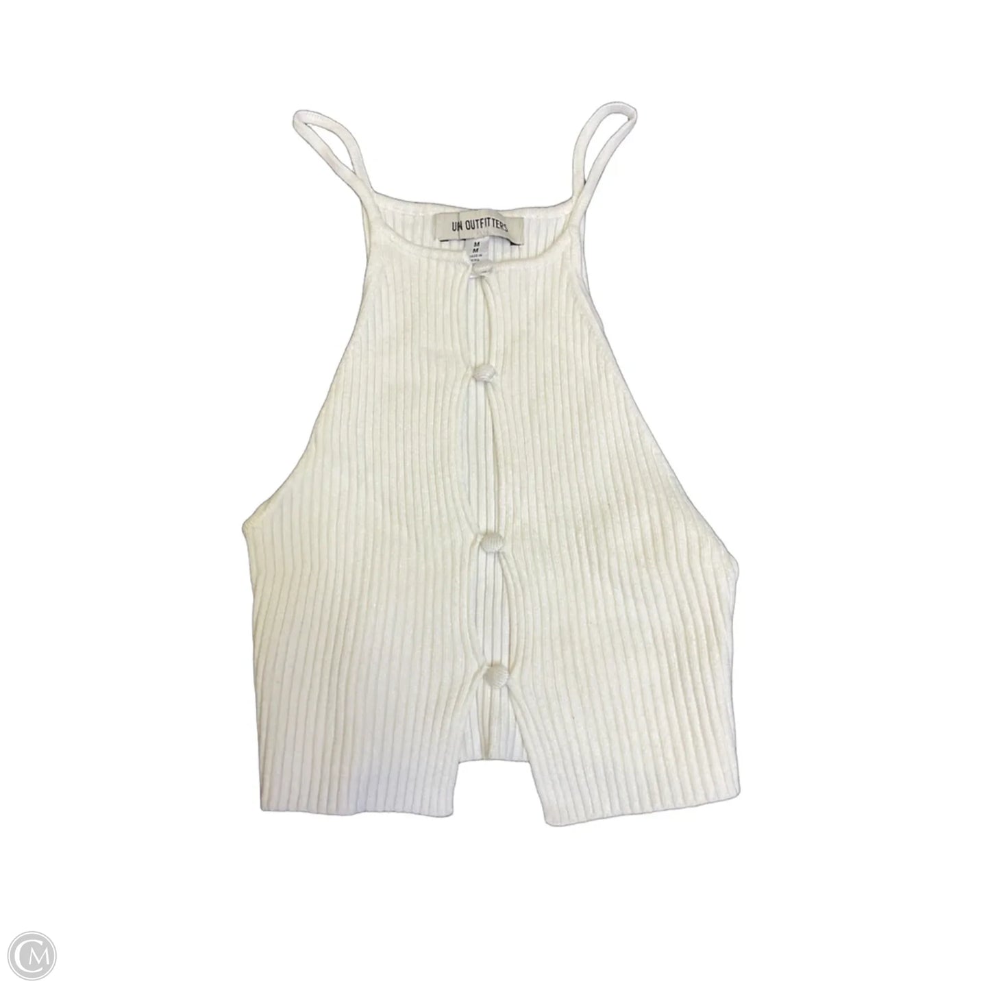 Top Sleeveless By Urban Outfitters In Cream, Size: M