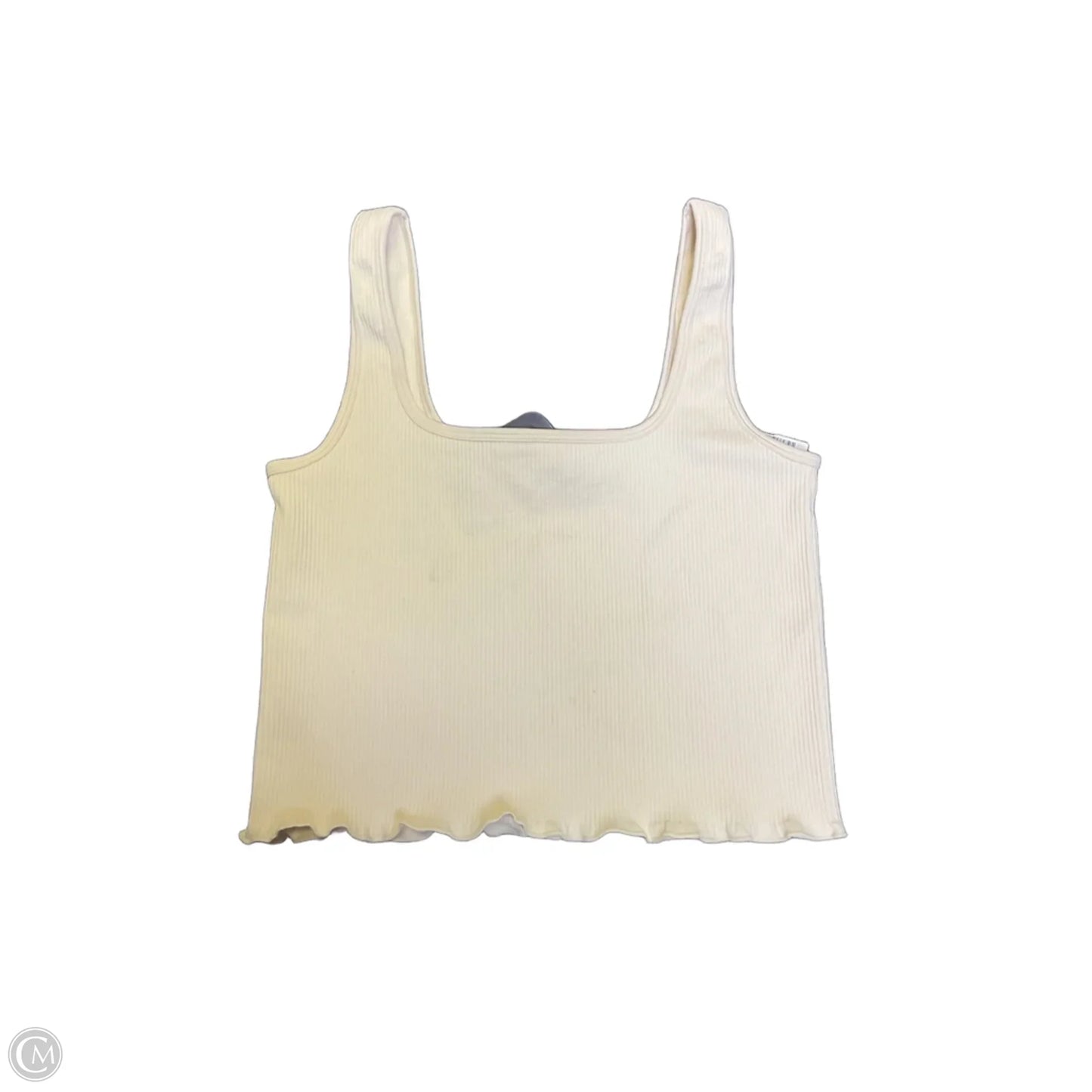 Tank Top By Oqq In Cream, Size: L