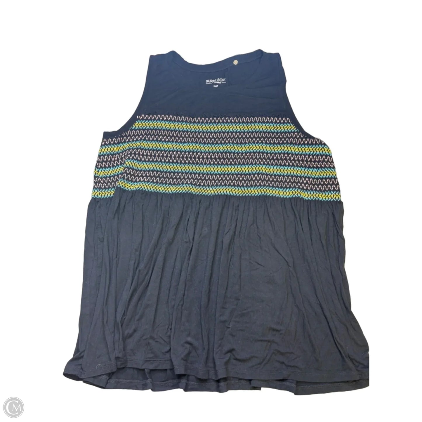 Top Sleeveless By Torrid In Black, Size: 3x