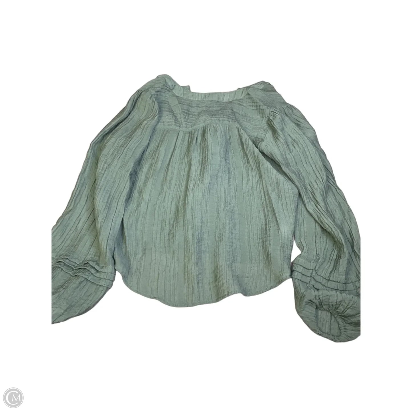 Top Long Sleeve By Loft In Green, Size: Xs