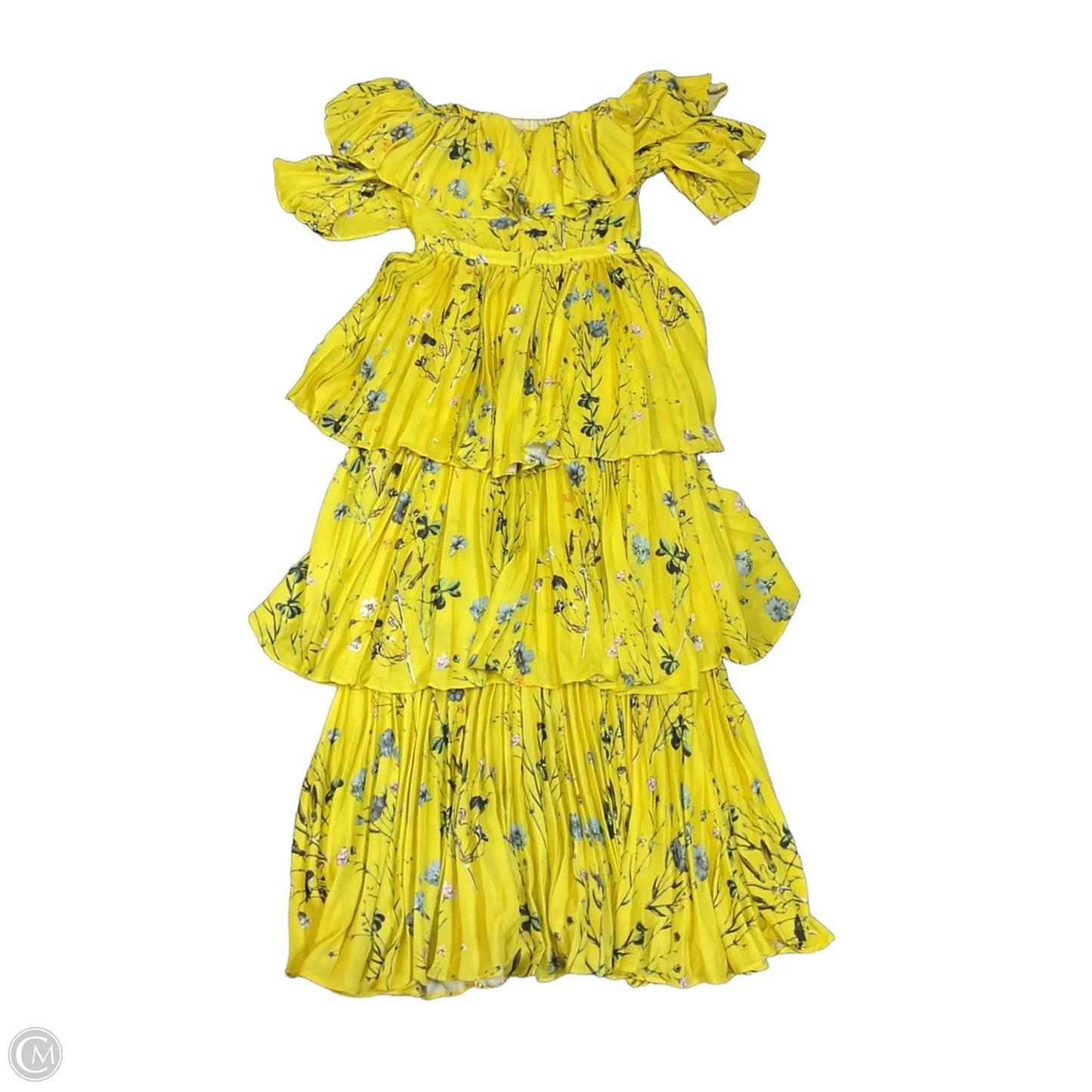 Dress Casual Maxi By Cme In Yellow, Size: S