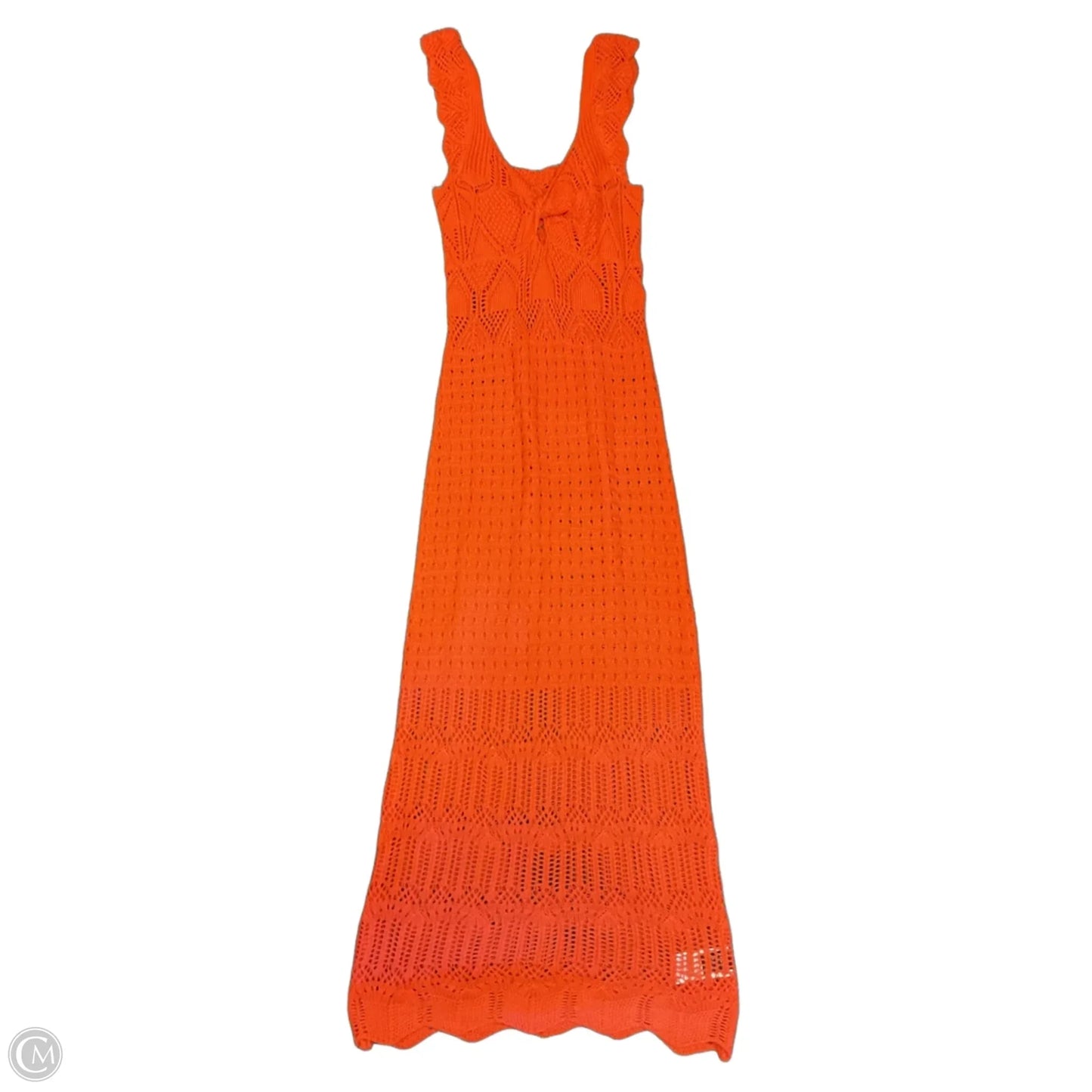 Dress Casual Maxi By Shein In Orange, Size: S