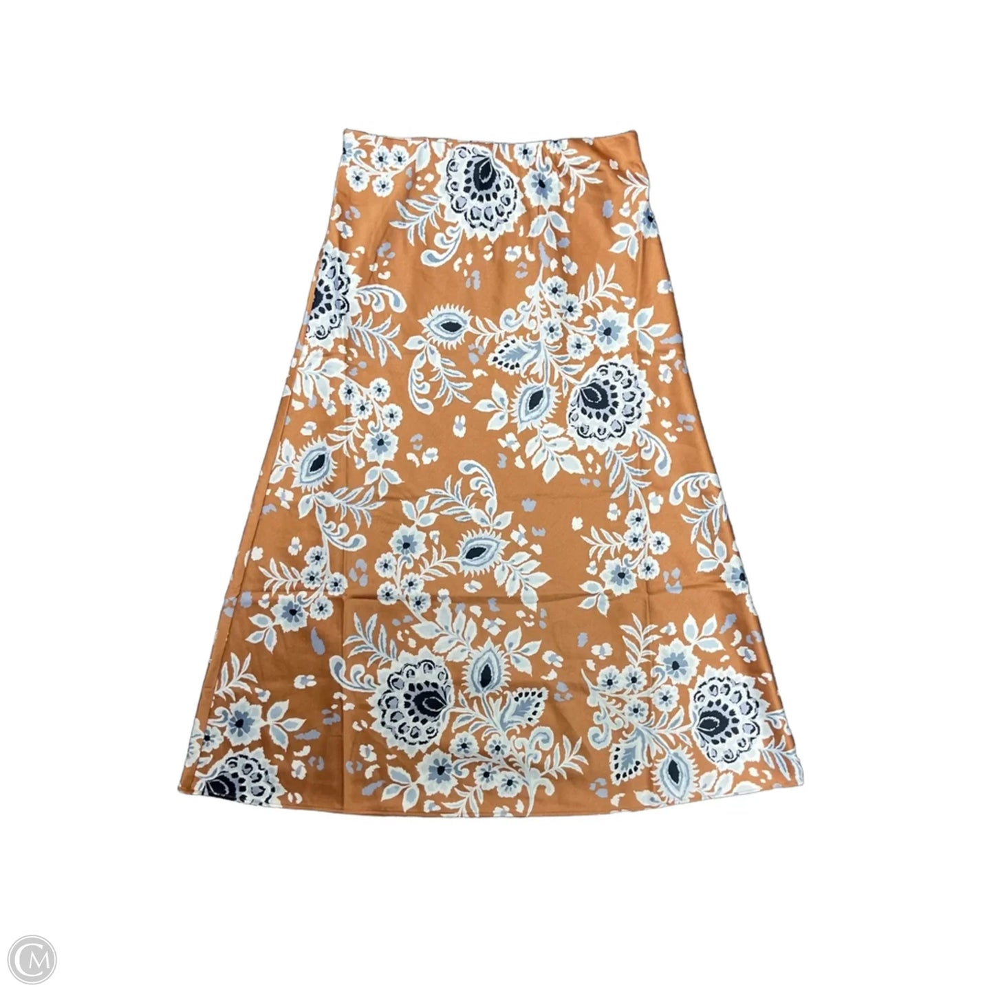 Skirt Maxi By Loft In Blue & Tan, Size: Xs