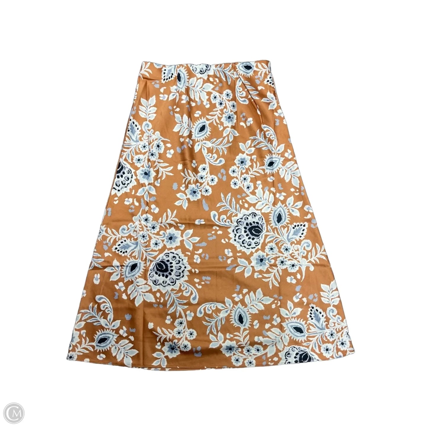Skirt Maxi By Loft In Blue & Tan, Size: Xs