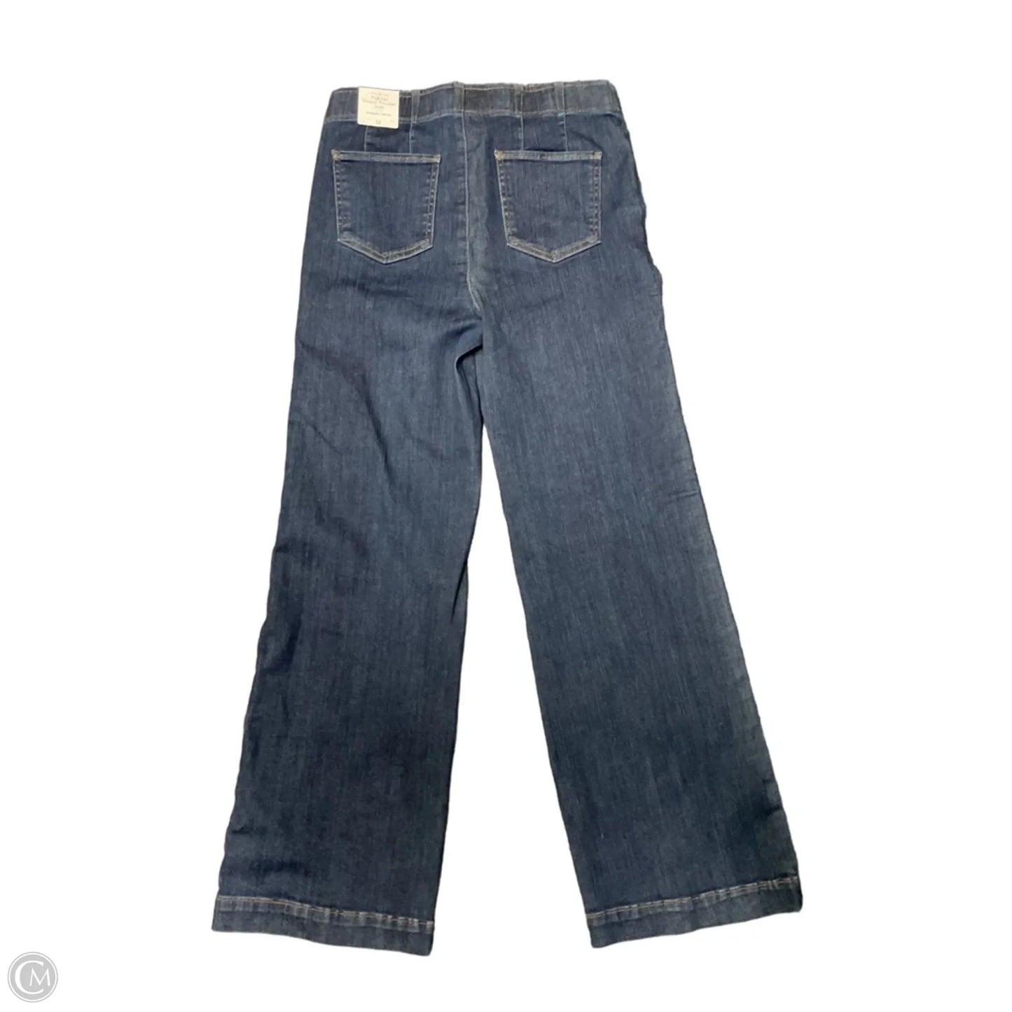 Jeans Wide Leg By Talbots In Blue Denim, Size: M
