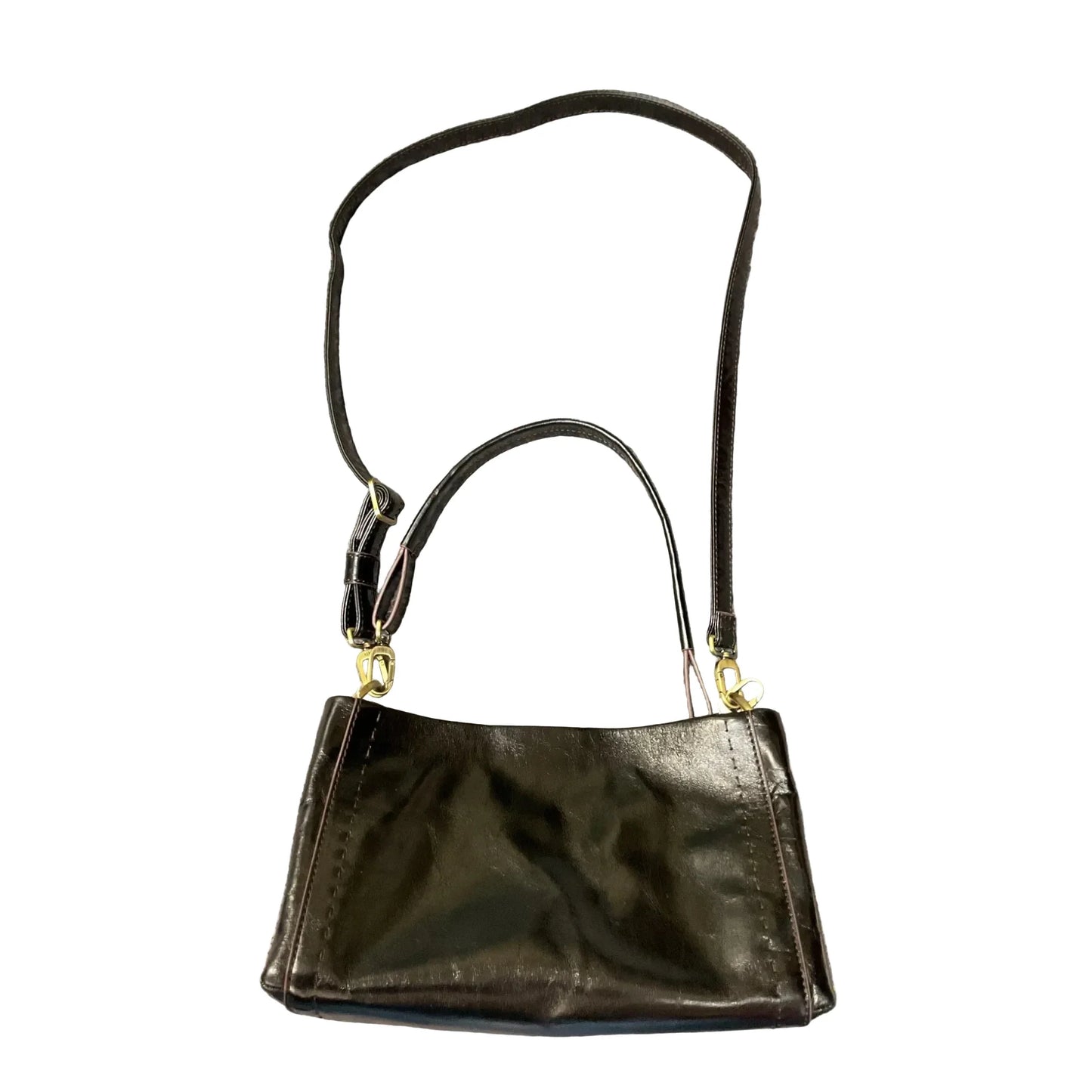 Handbag Leather By Hobo Intl, Size: Small