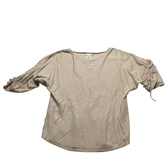 Sweater By Max Studio In Tan, Size: Xs