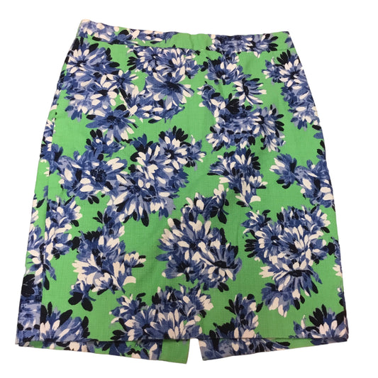 Blue & Green Skirt Mini & Short J. Crew, Size 2