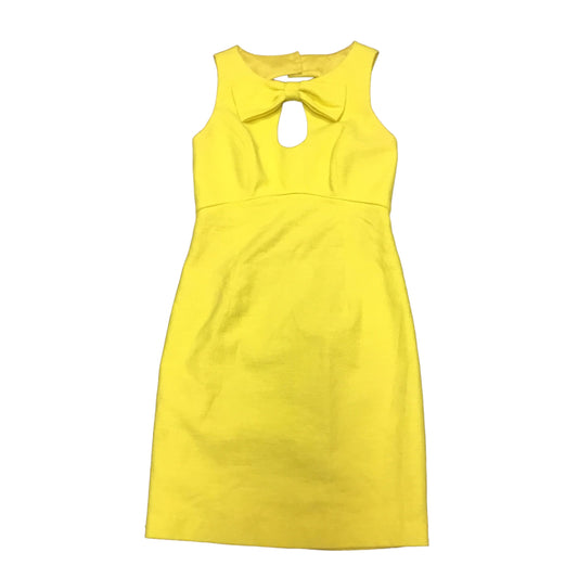 Yellow Dress Party Short Trina Turk, Size 4