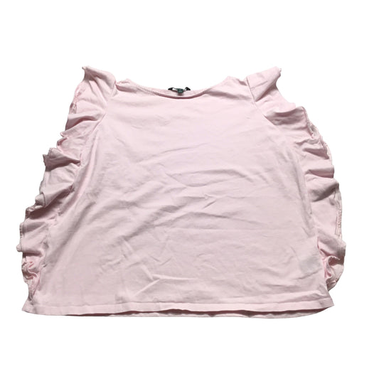 Pink Top Short Sleeve Ralph Lauren, Size 3x
