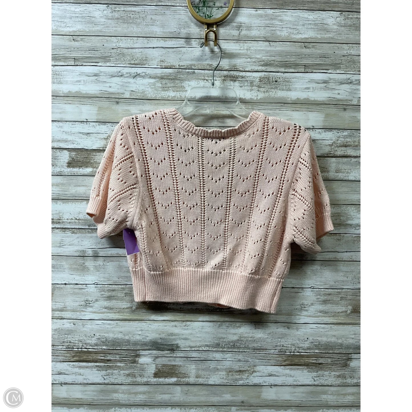 Sweater Cardigan By Wild Fable In Pink, Size: Xl
