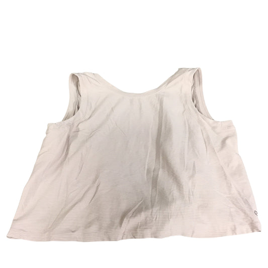 Athletic Tank Top By Calia In Tan, Size: S