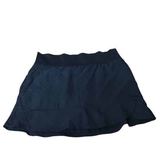 Athletic Skort By Adidas In Blue, Size: Xl