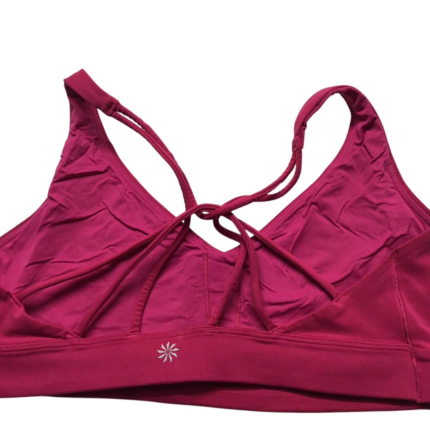 Athletic Bra By Athleta In Pink, Size: L