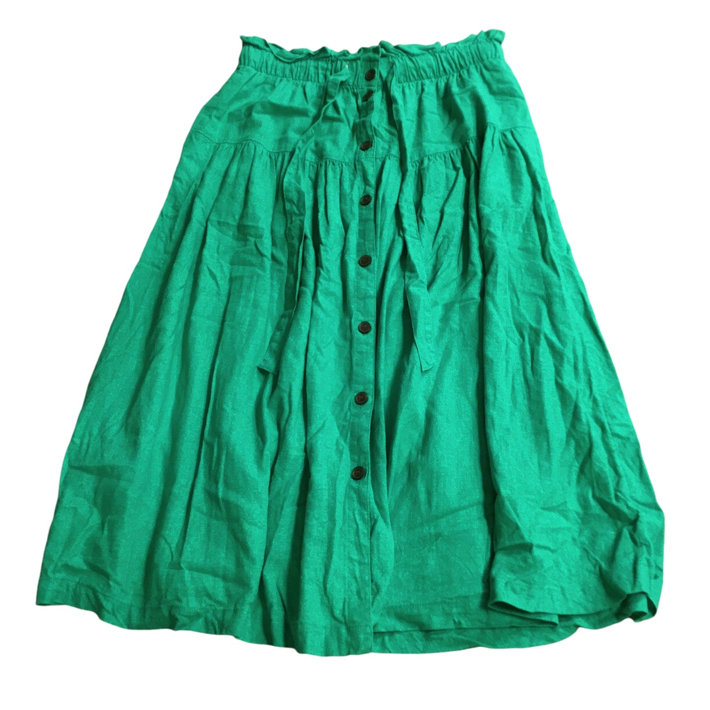 Skirt Midi By Universal Thread In Green, Size: M