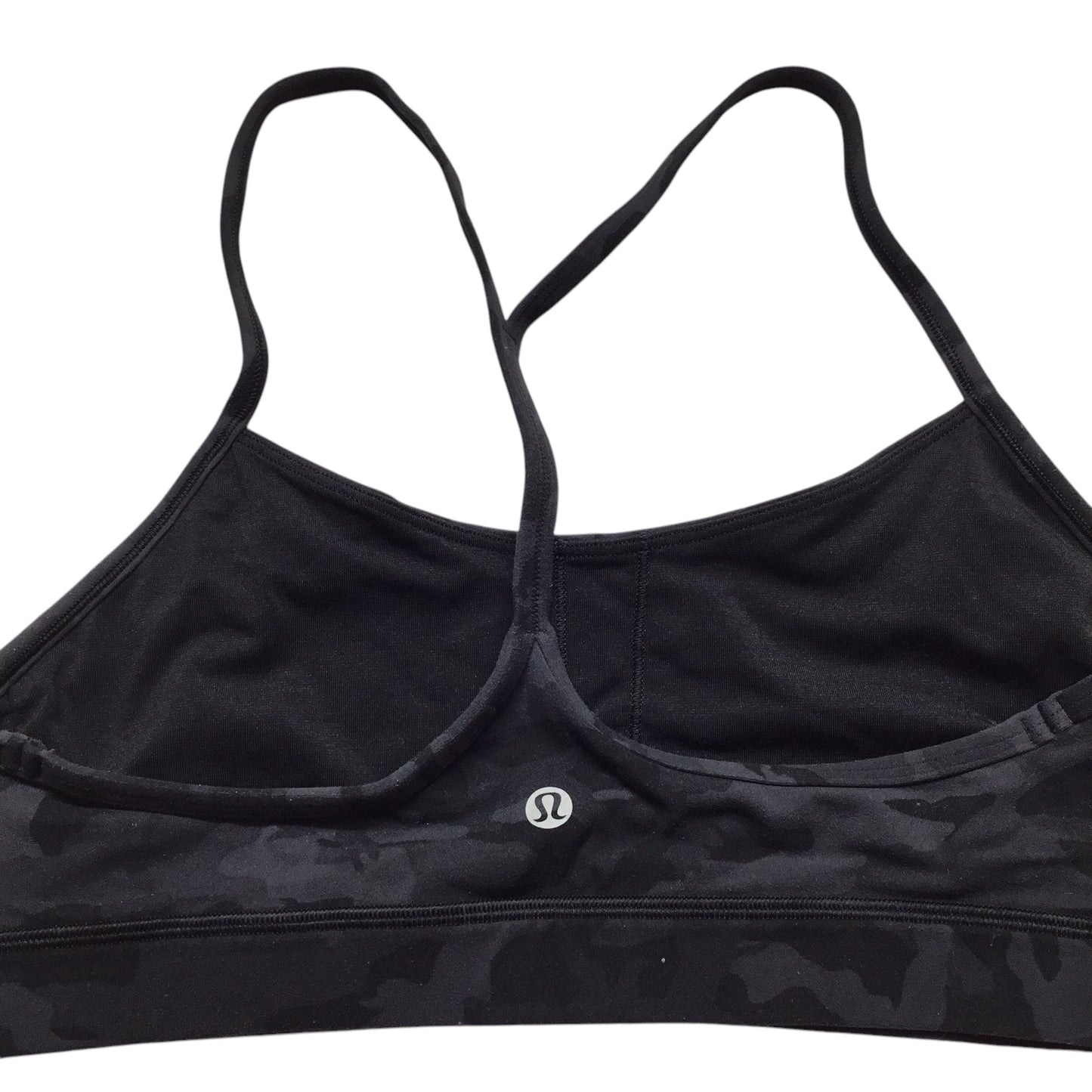 Athletic Bra By Lululemon In Camouflage Print, Size: 8