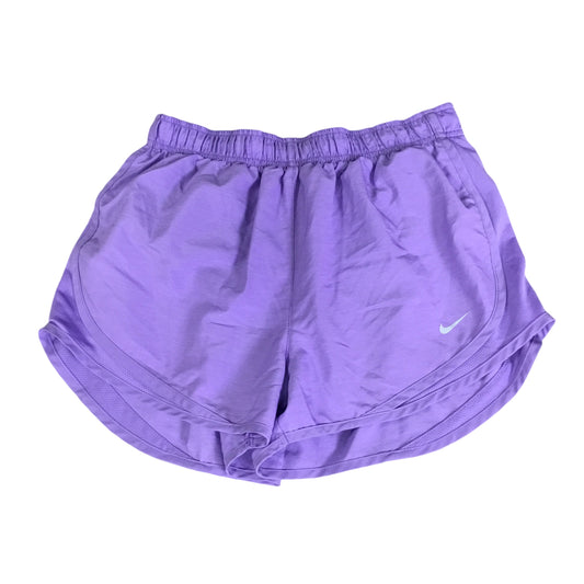 Athletic Shorts By Nike Apparel In Purple, Size: M