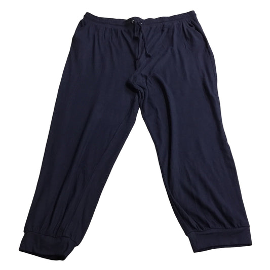 Pants Lounge By Crown And Ivy In Navy, Size: 2x