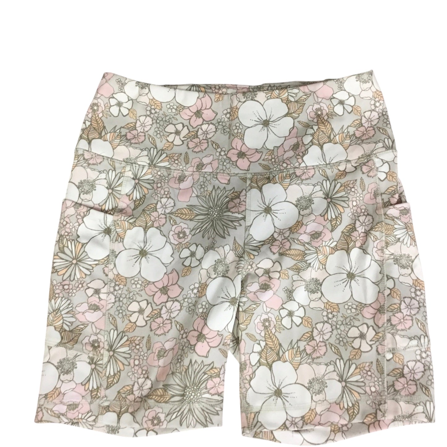 Athletic Shorts By Clothes Mentor In Floral Print, Size: M